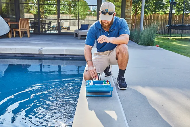 Filter and pump service